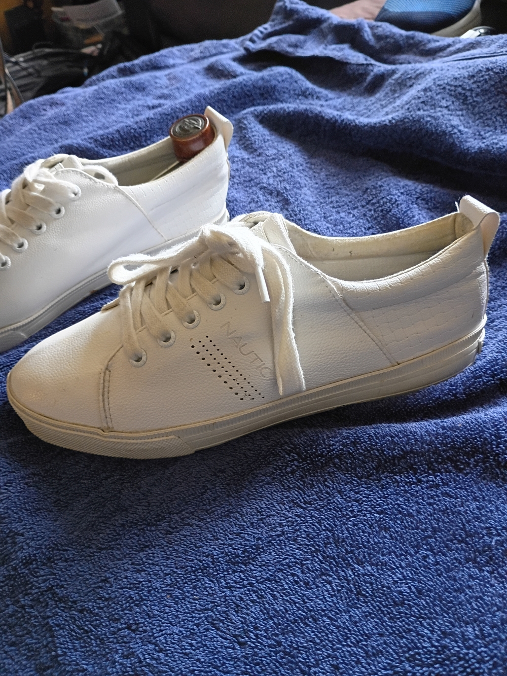 Nautica White Women's Athletic Sneakers - Picture 3 of 6